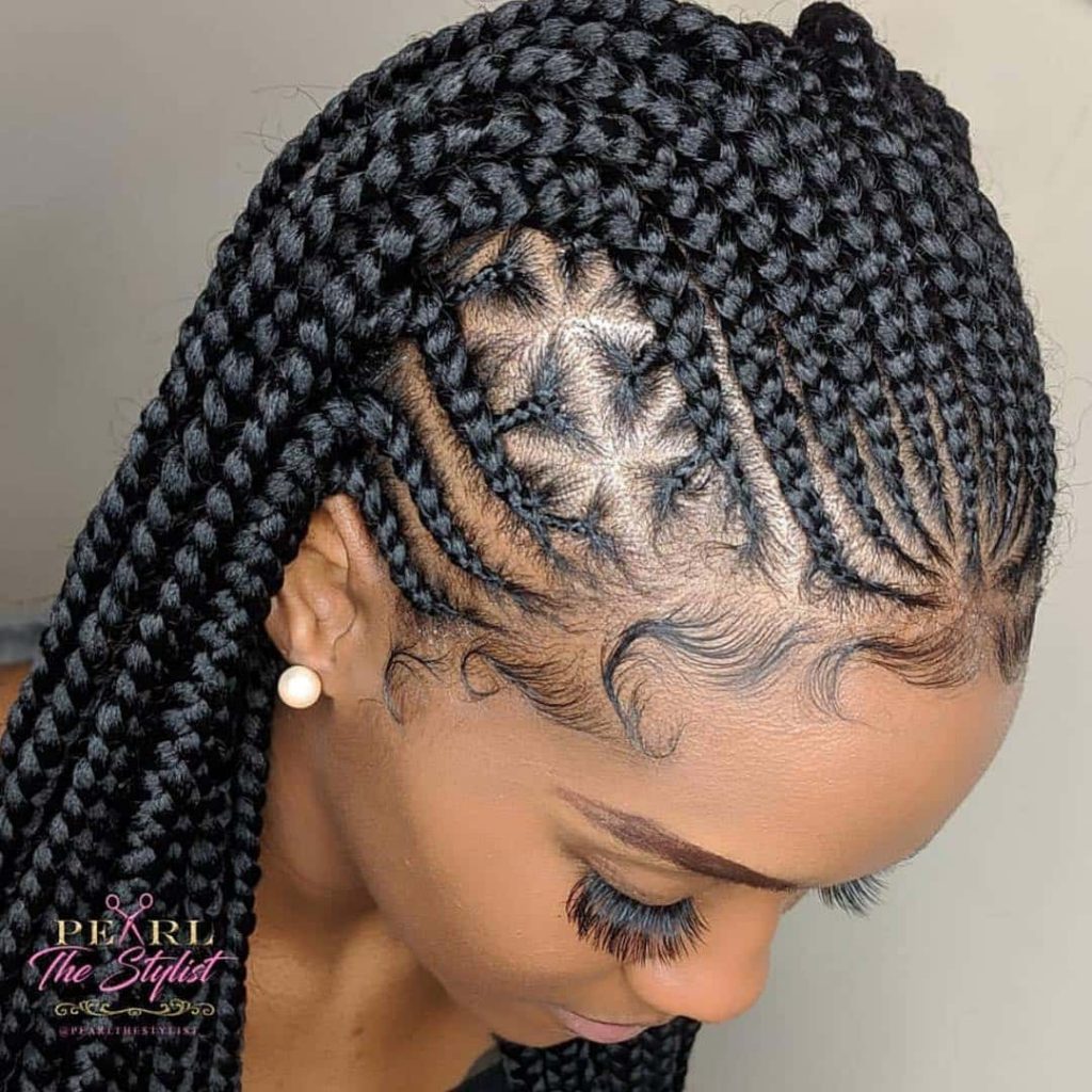 15 Breathtaking Braided Hairstyles - Angelic African Cornrow Braids 2020 